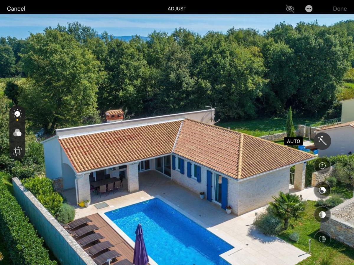 Villa Blanca With A Heated Private Pool Ruzici  エクステリア 写真